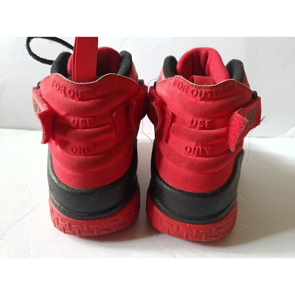 Nike Air Raid University Red Black Men's Size 10 - Picture 7 of 8